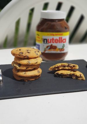 Une photo de Cookies coeur Nutella
