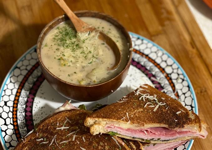 Cream of Mushroom & Broccoli Soup