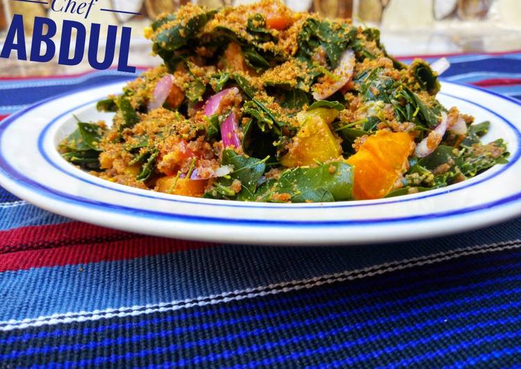 Simple Way to Prepare Super Quick Homemade Moringa local salad (kwadon zogale) Cooking Basics for Beginners