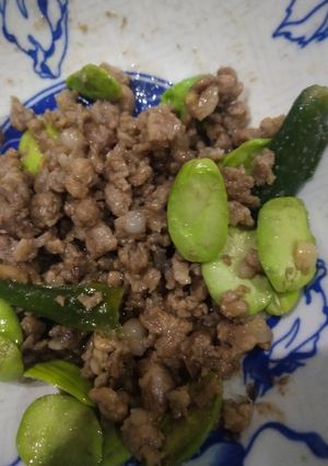 รูปของ สะตอผัดกะปิหมูสับ