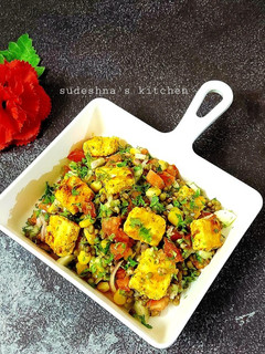 A picture of Protein-Rich Paneer Tikka Salad.