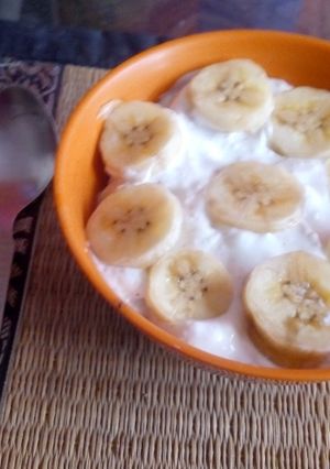 A picture of Banana salad.