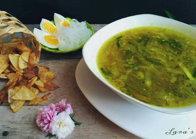 Resep Soto (tulang) ayam sederhana Yang Sempurna