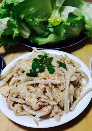 Hình của món Nem tai.