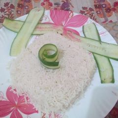 A picture of Boiled rice.