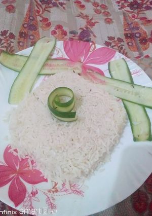 A picture of Boiled rice.