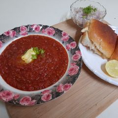 A picture of Pav bhaji.
