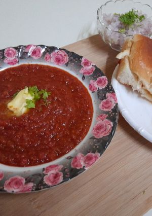 A picture of Pav bhaji.