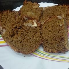 A picture of Coffee & Walnut cake.