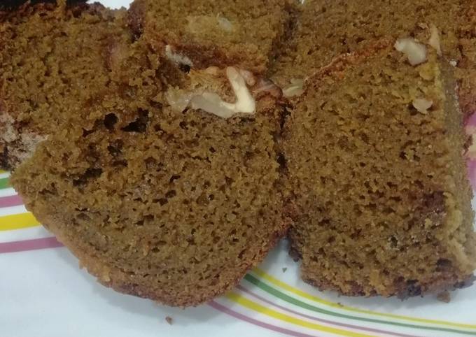 Recipe of Super Quick Coffee & Walnut cake