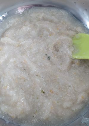 Foto resep MPASI 6+ Bubur nasi sop ayam