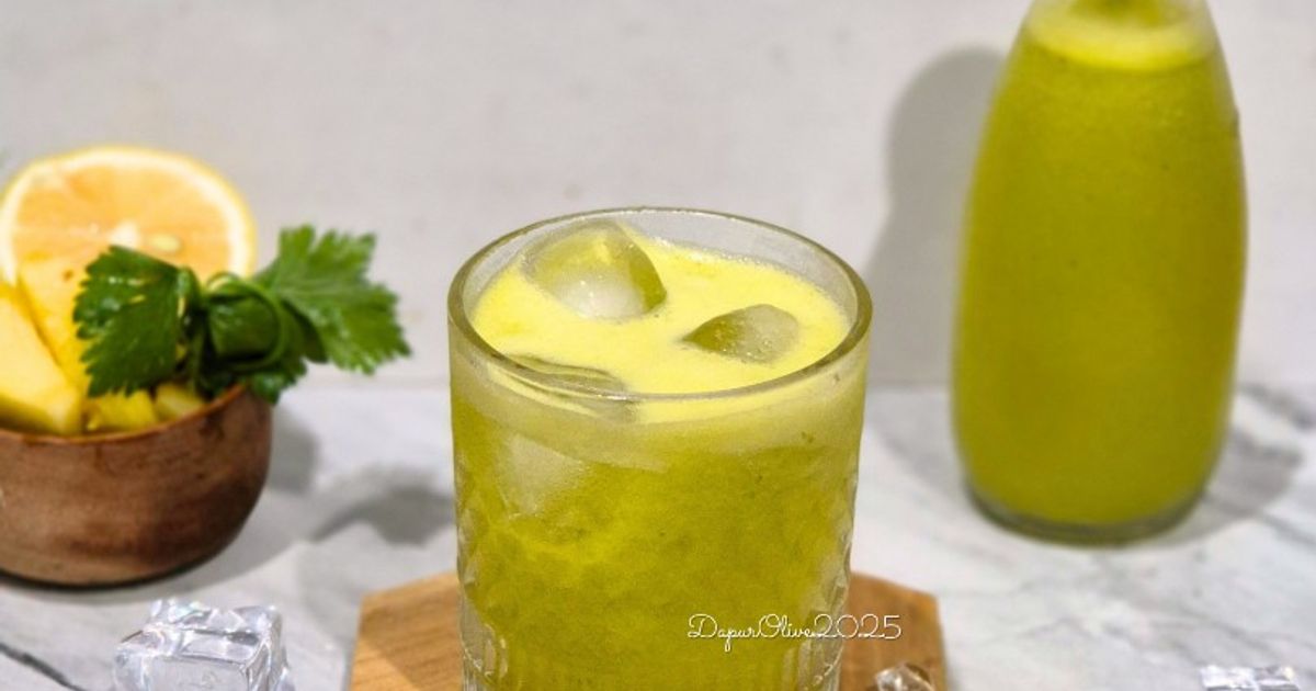 Jus Lemon Nanas Seledri