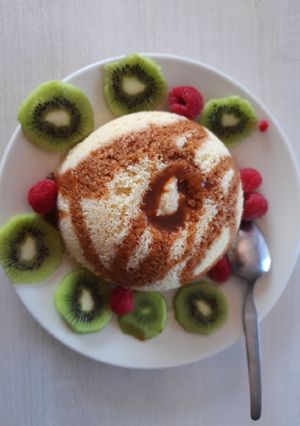 Une photo de Bowl cake moelleux sans flocon d'avoine