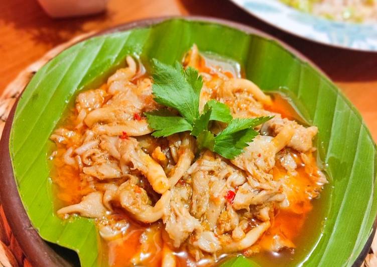 Bumbu 177. Sambal Jamur Tiram | Cara Buat 177. Sambal Jamur Tiram Yang Enak dan Simpel