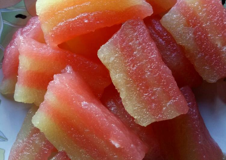 Cara Gampang Membuat Lapis singkong merah putih yang Lezat Sekali