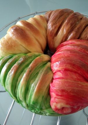 Foto resep Wool roll bread (roti gulungan wol dlm kaleng kukis Monde 😆)