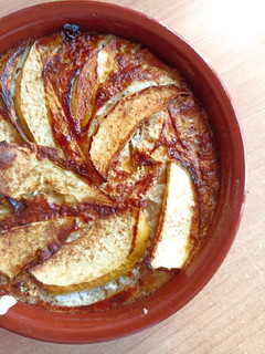 Una foto de Porridge de avena en airfryer