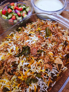 A picture of Masoor Pulao.