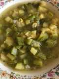 Sopa de calabacitas light