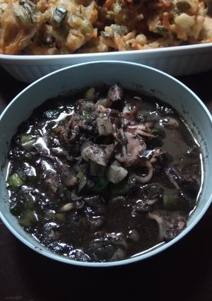 Foto resep Tumis Cumi Hitam ⚫