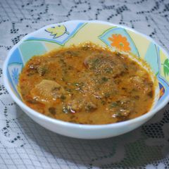 A picture of Mushroom Paneer Masala.