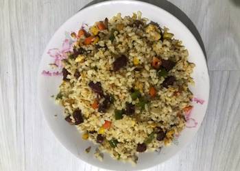 Easiest Way to Recipe Yummy Emres Fried Rice with a Turkish Twist