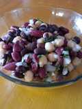 Ensalada De Tres Frijoles
