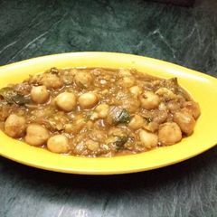 A picture of Chole (Kabuli Chana).