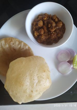 A picture of Amritsari Chole.