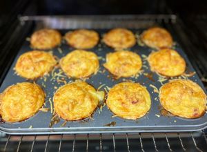 Foto principal de Mini quiches Lorraine con obleas de La Cocinera