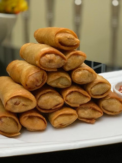Crispy spring rolls ainihin hoton girkin