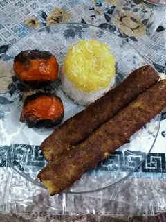 عکسی از دستور کباب کوبیده