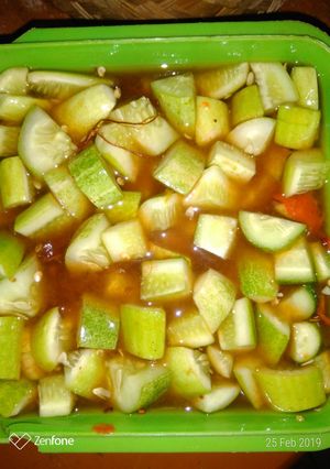 Foto resep Asinan ketimun sederhana