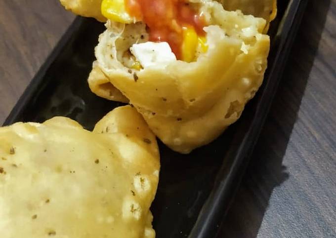 Corn cheese Samosa