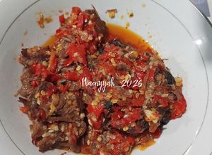 Foto resep Daging Sapi Balado Cabe Merah