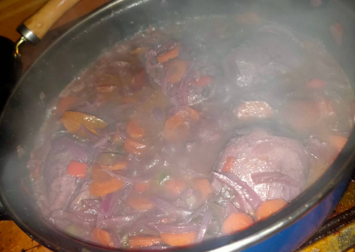 Carrillada al vino tinto