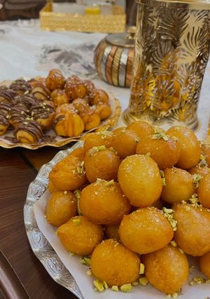 صورة لوصفة لقيمات او عوامات