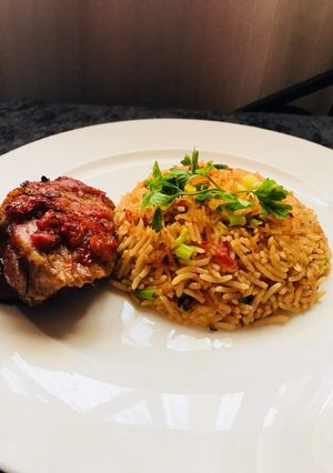 A picture of Oven Baked Rice.
