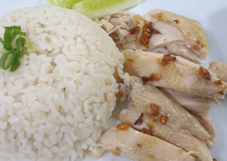 Resep Hainam chicken rice Lezat