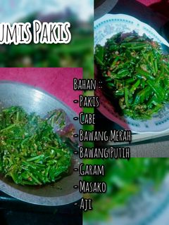 Foto resep Tumis Pakis