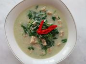 Gambar bobor bayam tempe busuk