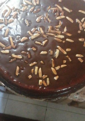 صورة لوصفة كيكة الشوكولاته الهشه 💓