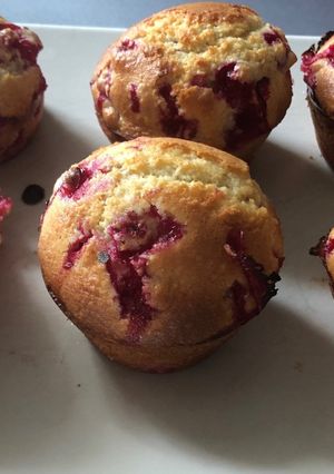 Une photo de Muffins aux groseilles