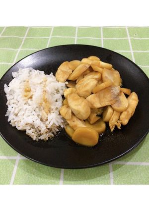 รูปของ สันในไก่ผัดเห็ดซอสเทริยากิ ง่ายๆ
