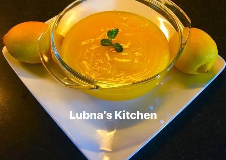 Recipe of Speedy How to make a Homemade lemon Curd: