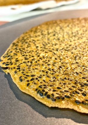 幼兒食譜：芝麻餅 的食譜成品照片