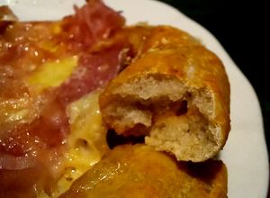 Una foto de Pizza c/harina de fuerza y masa de biga🍕