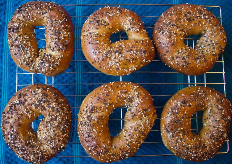 Easiest Way to Make Super Quick Homemade NY style Bagels