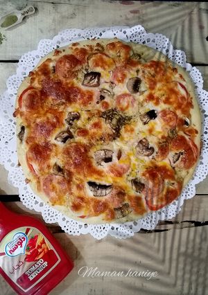 عکسی از دستور پیتزا