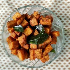 A picture of Elephant yam roast.